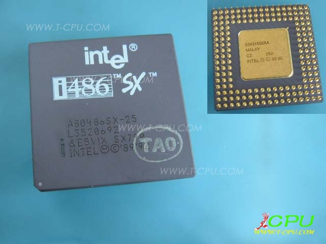 Intel A80486SX-25 SX790 MALAY