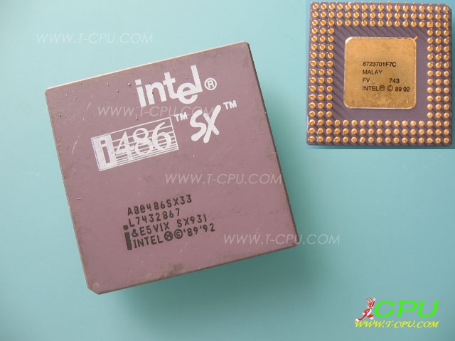 Intel A80486SX33 SX931 bad