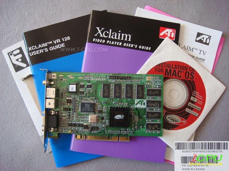 ATI XCLAIM VR 128 MAC BOX 2