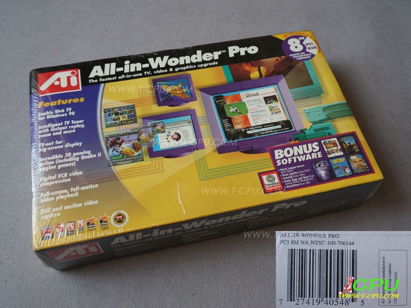 ATI All-in-Wonder Pro 8MB PCI NIB