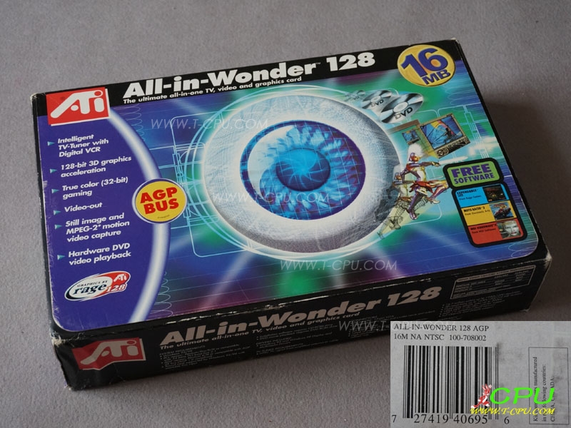 ATI All In Wonder 128 AGP 16M BOX