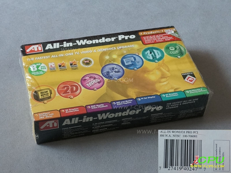 ATI All-in-Wonder Pro 8MB PCI (7 Products in One Board) BOX1