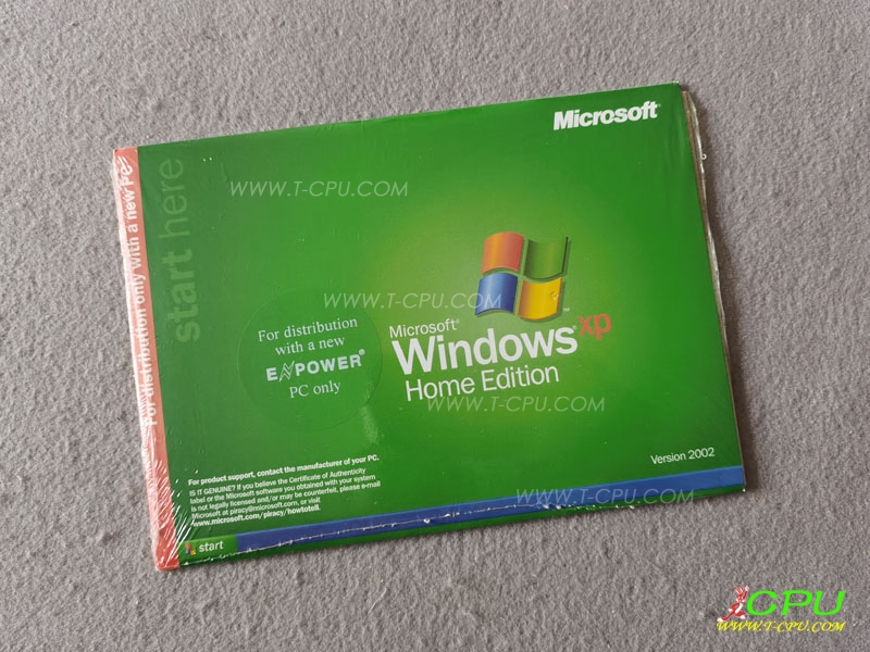 Windows XP Home Edition OEM NIB