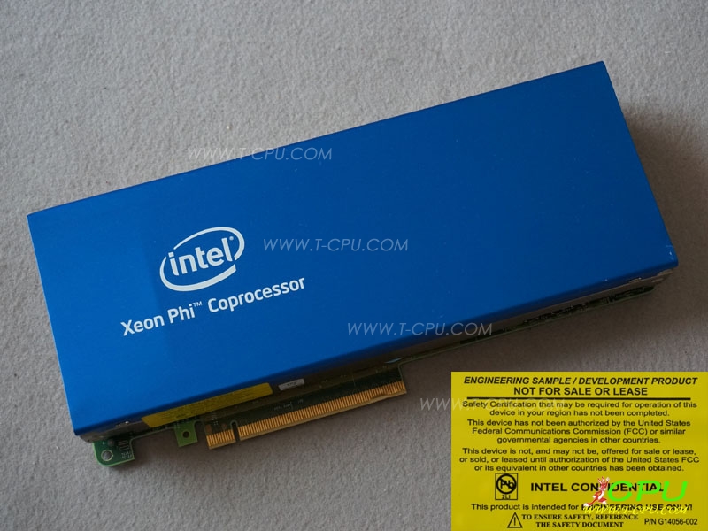 Intel Xeon Phi Coprocessor ENG Sample