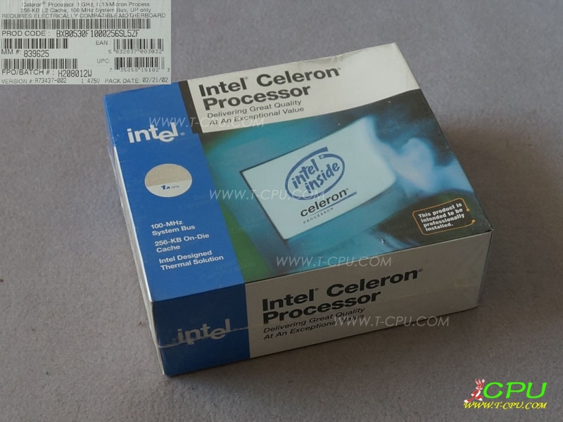 Intel BX80530F1000256 SL5ZF T NIB