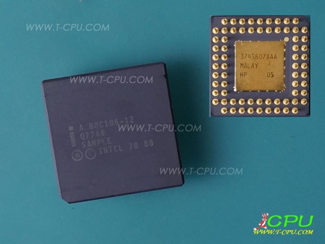 Intel A80C186-12 Q7746 SAMPLE