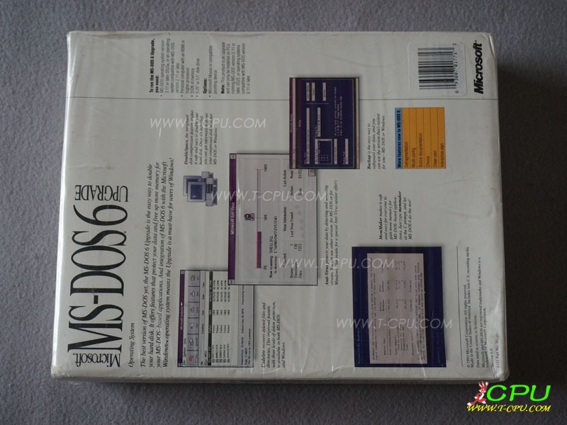 Microsoft MS-DOS 6.0 HD PROMO SAMPLE NIB 2