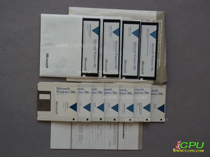 Microsoft Windows 386 version 2.11 BOX 3