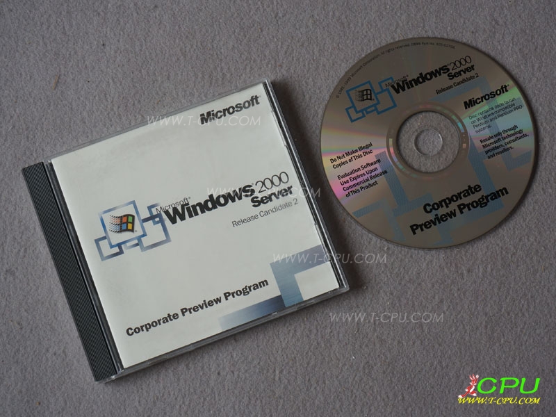 Windows 2000 Sever Release Candidate 2