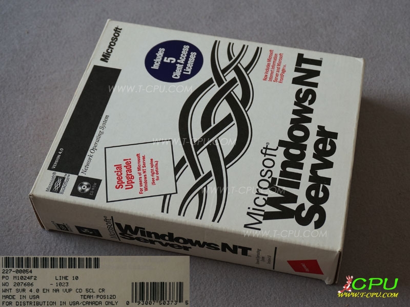 Microsoft WindowsNT Server 4.0 BOX