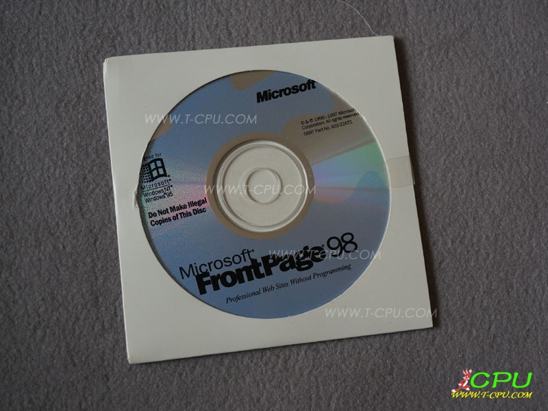 Microsoft FrontPage 98