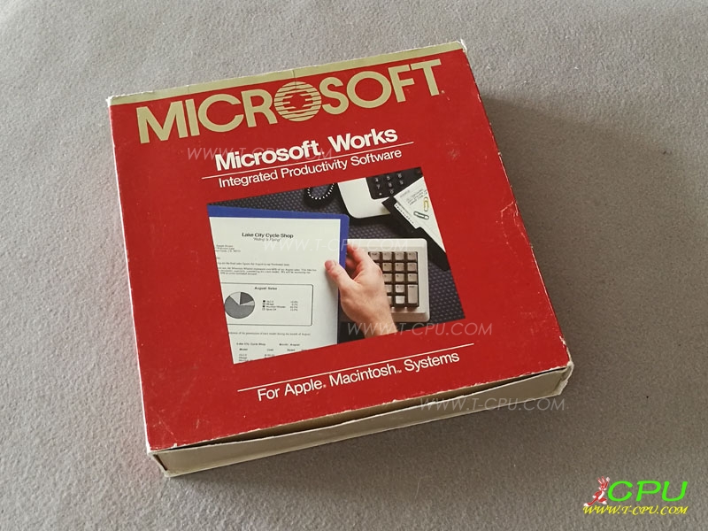 Microsoft Works for Macintosh 1.0 BOX