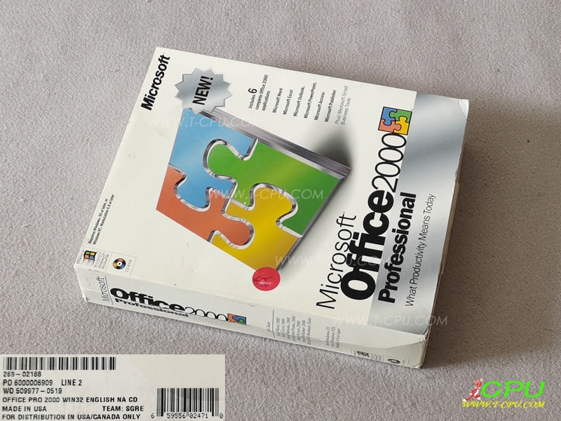 Microsoft Office 2000 BOX