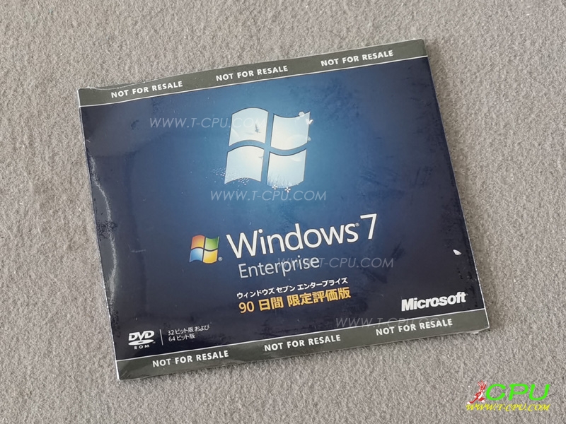 Windows7 Enterprise 90日限定评估版