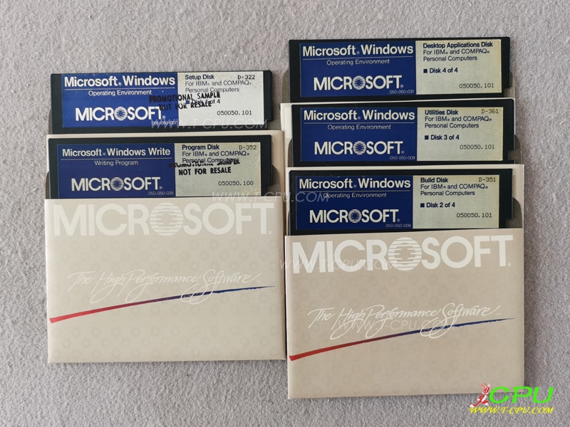 Microsoft Windows 1.00 Sample