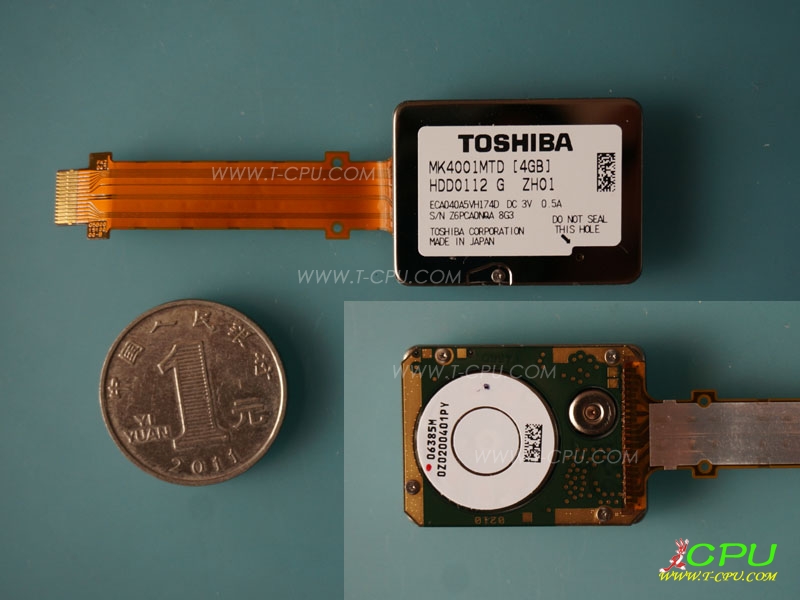 TOSHIBA MK4001MTD 4GB 085