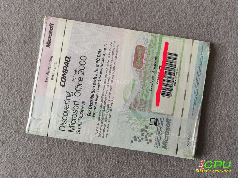 Microsoft Office 2000 for COMPAQ MEW