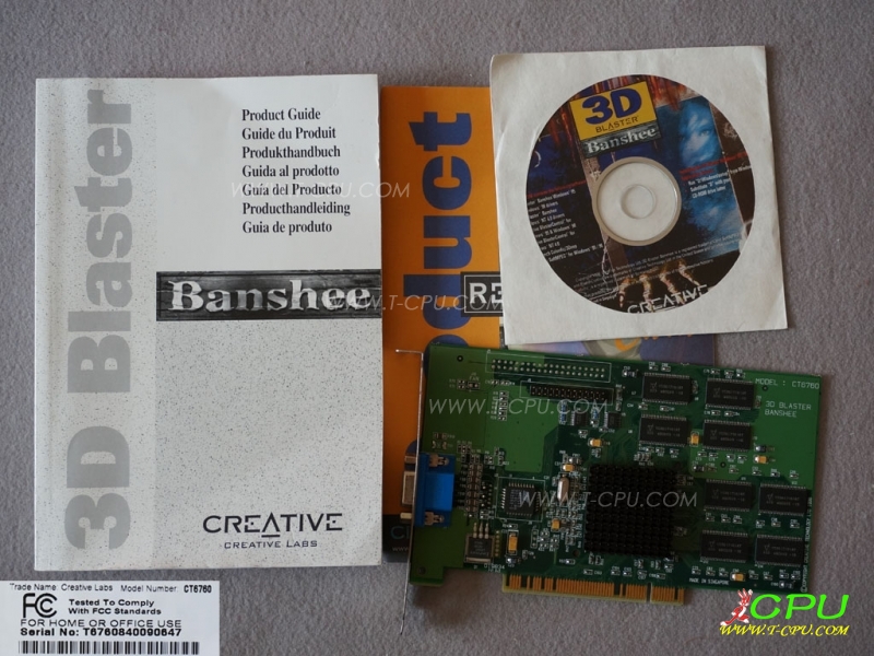 Creative 3D Blaster Banshee CT6760 BOX 2