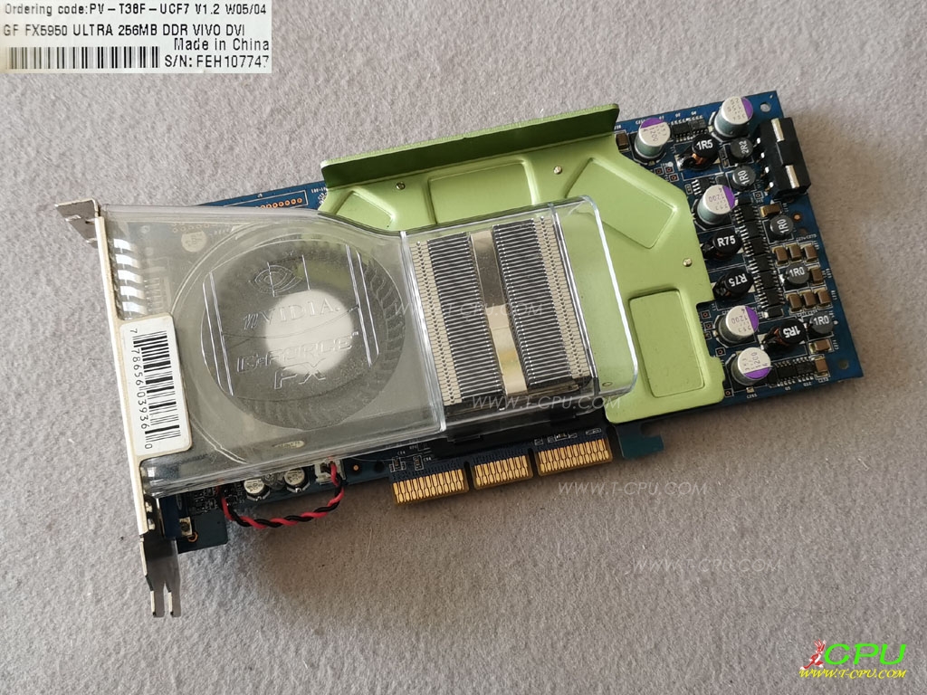 XFX讯景 GeForce FX5950 Ultra 256MB