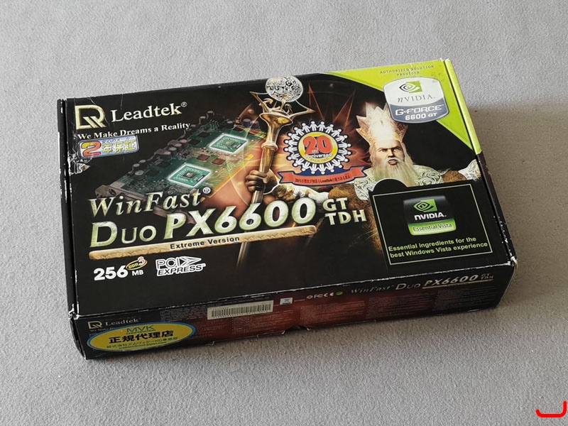 Leadtek丽台 WinFast Duo PX6600 GT TDH BOX