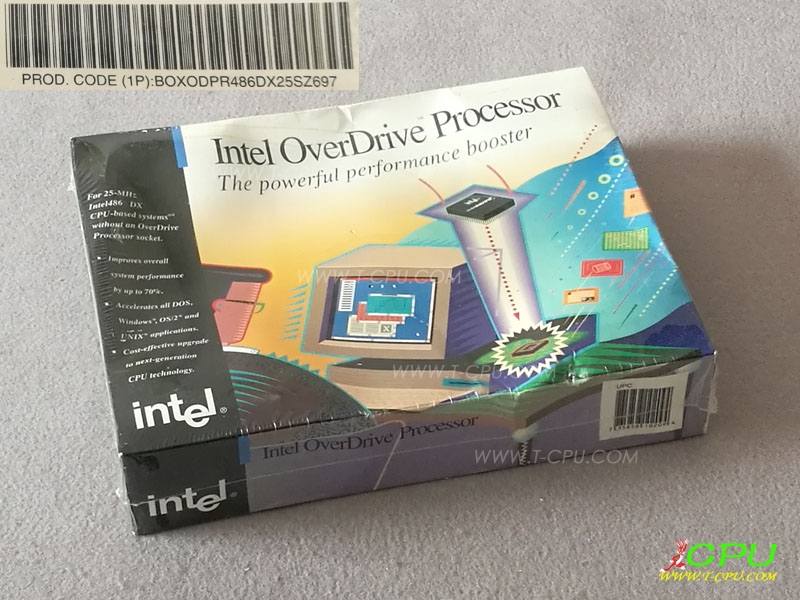 Intel BOXODPR486DX25 SZ697 NIB