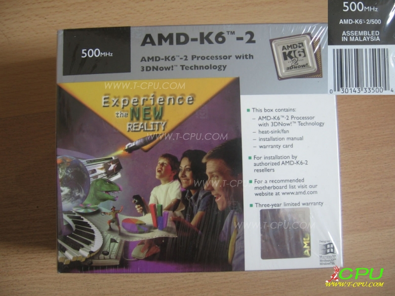 AMD k6-2 500 NIB