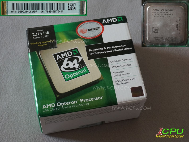 AMD Opteron 2214HE NIB