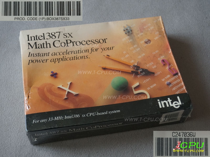 Intel BOX387SX33 NIB