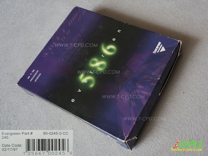 Evergreen 486 to 586 CPU Upgrade 1