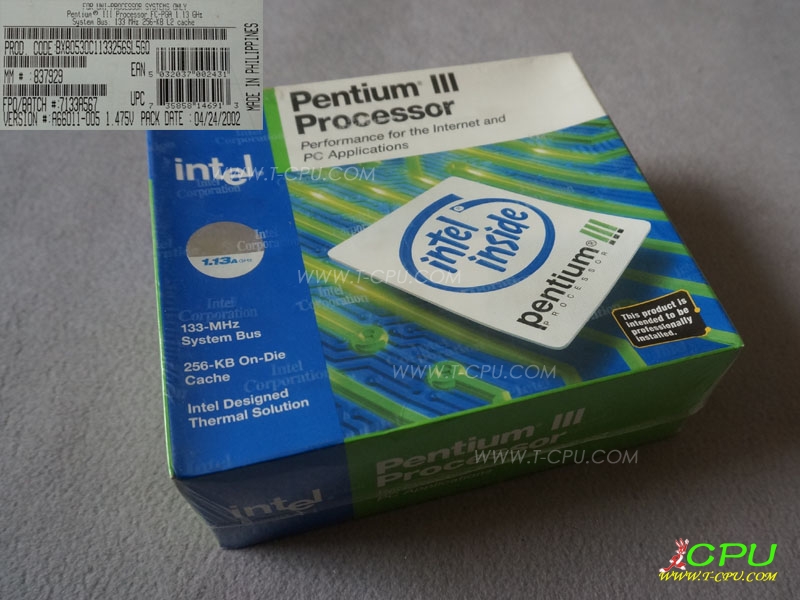 Intel BX80530C1133256 SL5GQ Philippines NIB