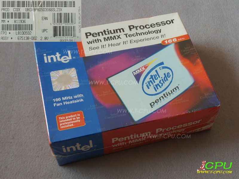 Intel UBOXBP80503166 SL23X(Big) NIB