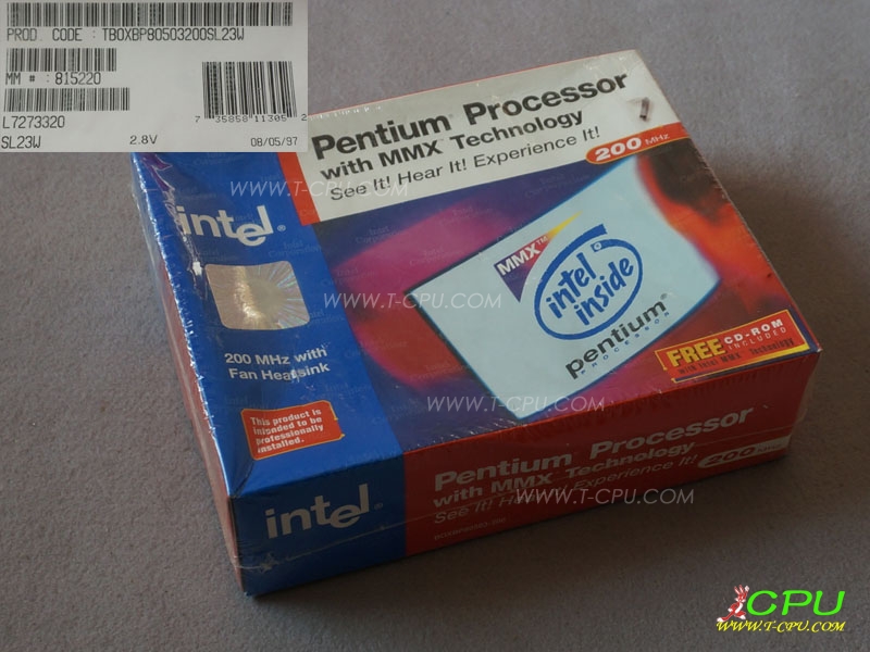 Intel TBOXBP80503200 SL23W(Big) NIB