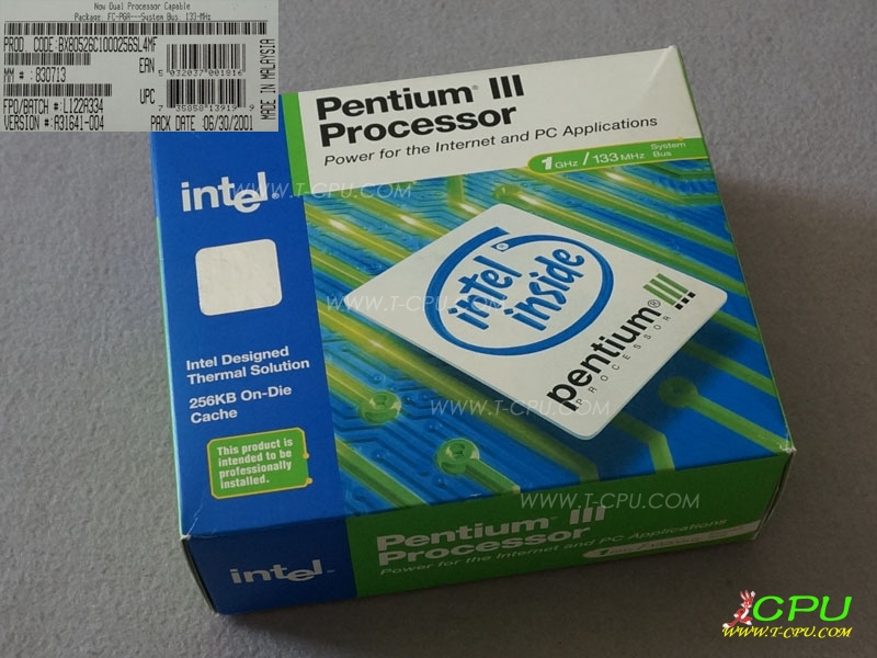 Intel BX80526C1000256 SL4MF BOX