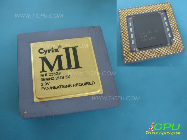 Cyrix MII-233GP 66 gold B