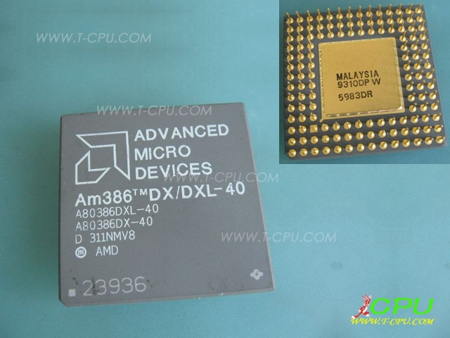 AMD Am386DX/DXL-40 D Print