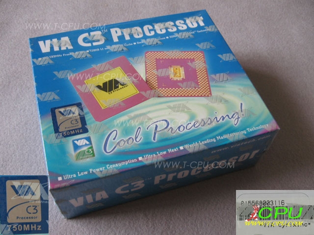 VIA C3 750MHz NIB