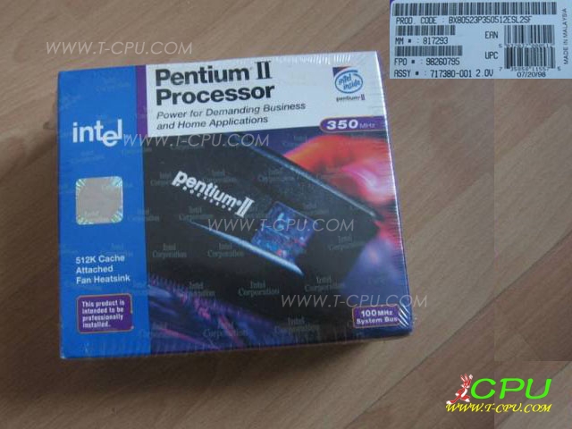 Intel BX80523P350512E SL2SF NIB