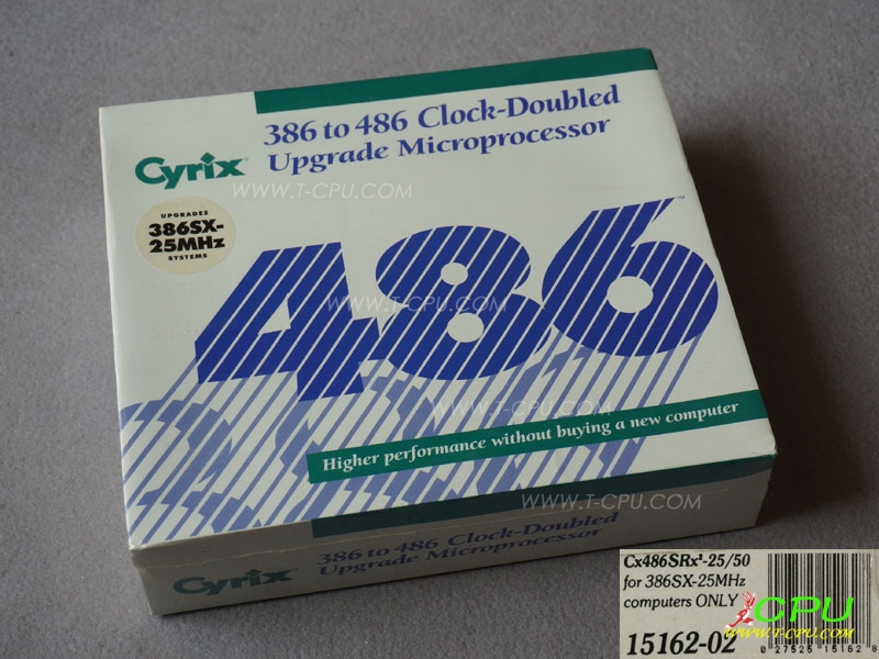 Cyrix Cx486SRx2-25/50 15162-02 NIB