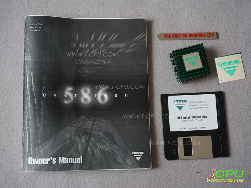 Evergreen 486 to 586 CPU Upgrade 2