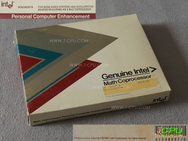 Intel GCD80287/8 BOX