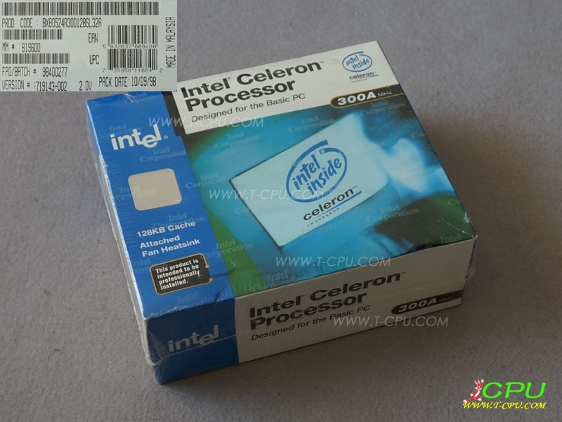 Intel BX80524R300128 SL32A MALAYSIA NIB
