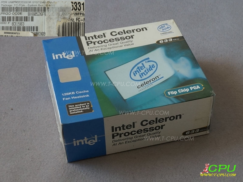 Intel BX80526F633128 SL4NY C FC-PGA NIB