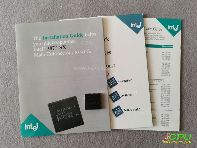 Intel BOX387SX-16 SX237 BOX1