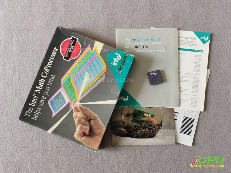 Intel BOX387DX-20 NIB