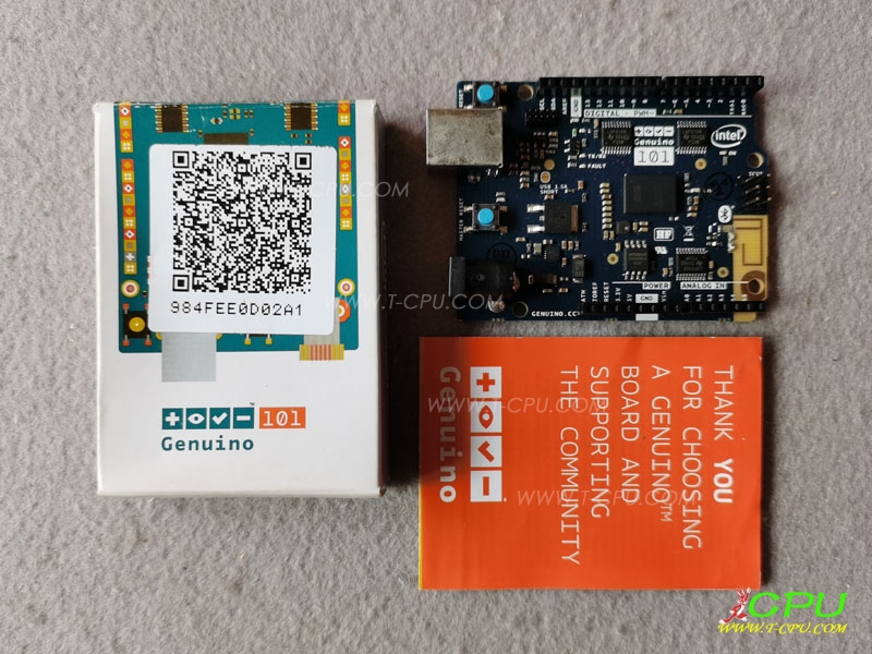 Genuino 101(Intel Curie module with a 32MHZ Quark SE processor)