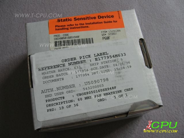 CBOX8050160 SX948F NIB