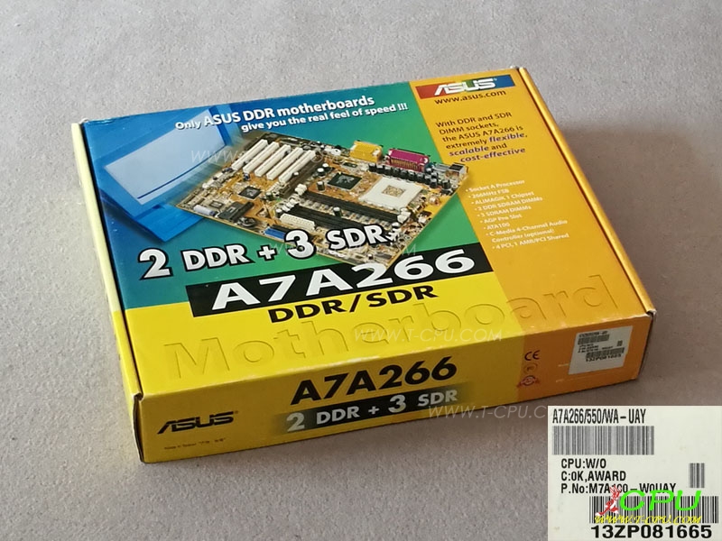 ASUS华硕 A7A266/500/WA-UAY NIB