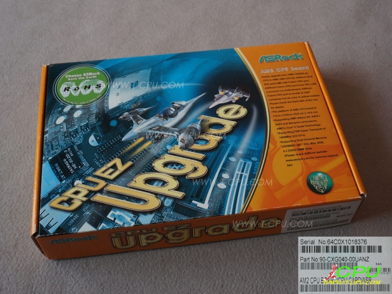 ASRock华擎 AM2CPU Board NIB