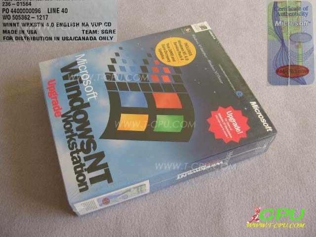Windows NT4 EUpgrade NIB