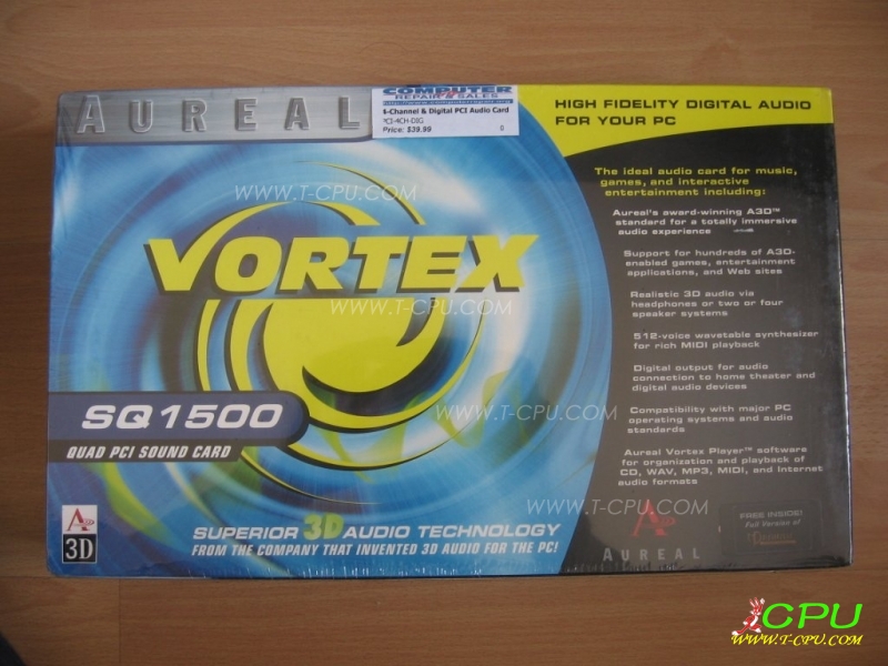 Aureal Vortex SQ1500 NIB